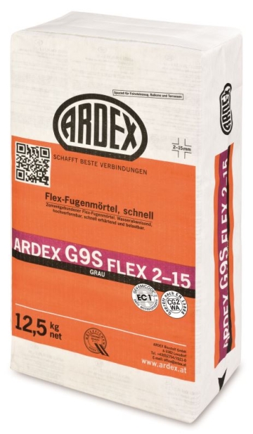 Flex-Fugenmörtel zementgrau ARDEX G 9 S FLEX 2-15