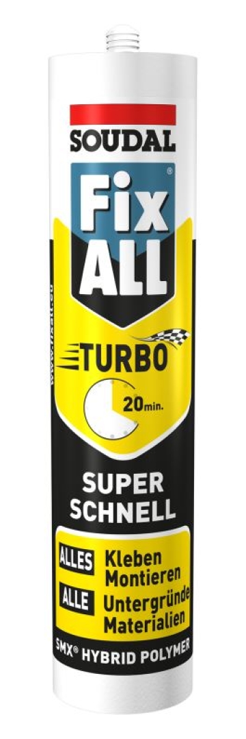 Saudal Fix All Turbo weiss