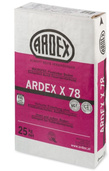 Flexkleber ARDEX X 78 MICROTEC