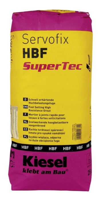 KIESEL Servofix HBF SuperTec kieselgrau, 25kg