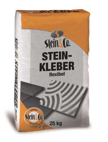 STEIN&CO Steinkleber flexibel, 25 kg Sack
